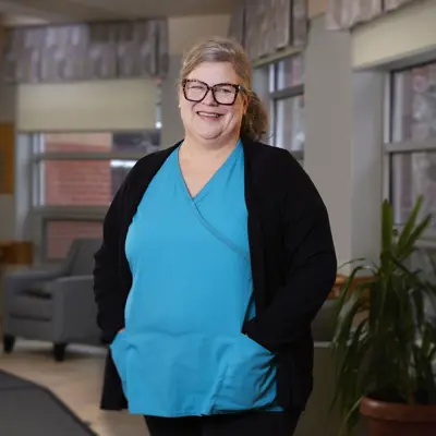 Grandview Lodge staff member Beth, registered nurse