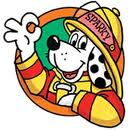 Sparky the Fire Safety Mascot