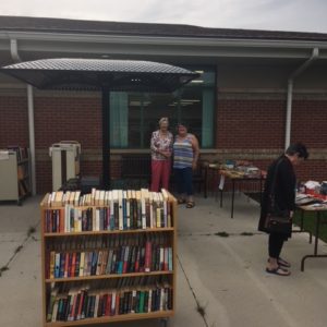 Jarvis Friends of the Library Booksale Outsid