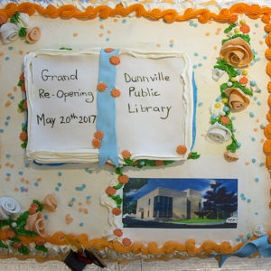 Dunnville Grand Reopening Cake