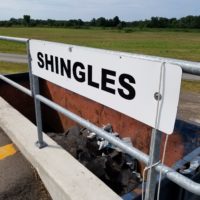 Canborough shingles bin