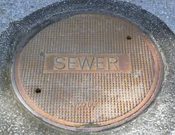 sewer manhole lid