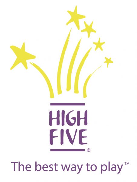 high five logo colour