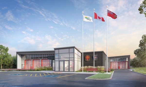 Rendering of Caledonia Fire/EMS Station